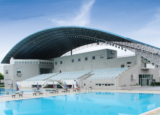 廊坊游泳馆网架