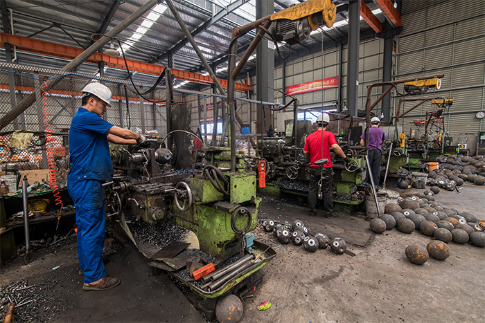 廊坊网架配件车间